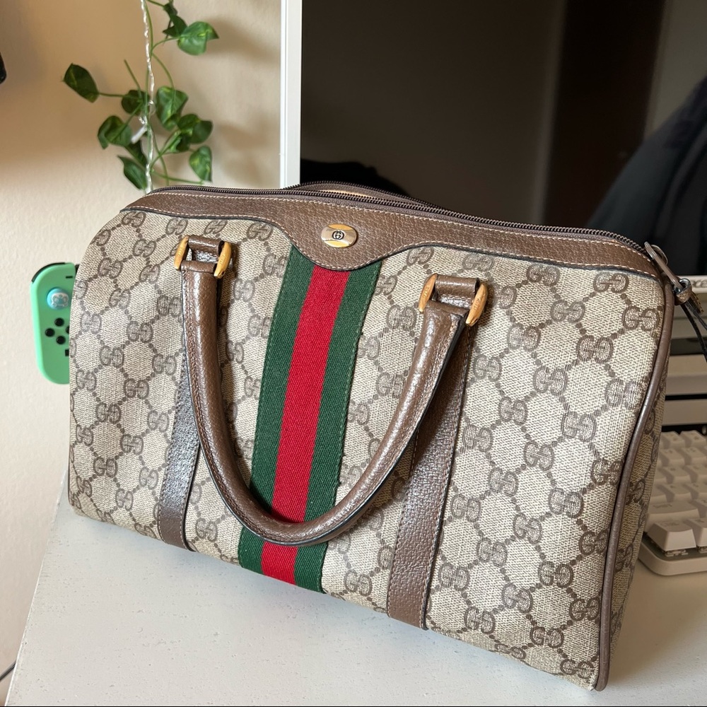 Vintage Gucci Boston Bag